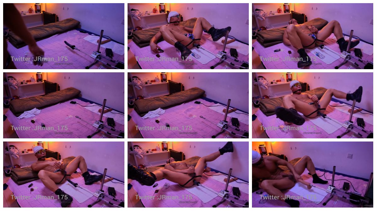 [JrMan175] 黑皮肌肉公牛 被打桩机干穴 撸屌 [17:48] (1080P)-Share1069 精品资源分享站