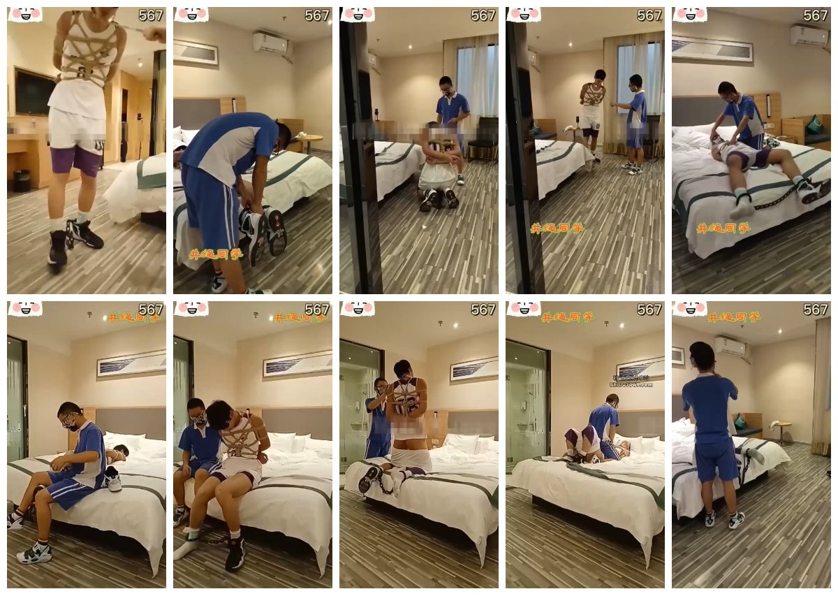 [井绳] 高大的白袜篮球体育生被瘦小弟弟捆绑玩屌虐屌牵绳后被操 [51:35] (2k)-Share1069 精品资源分享站