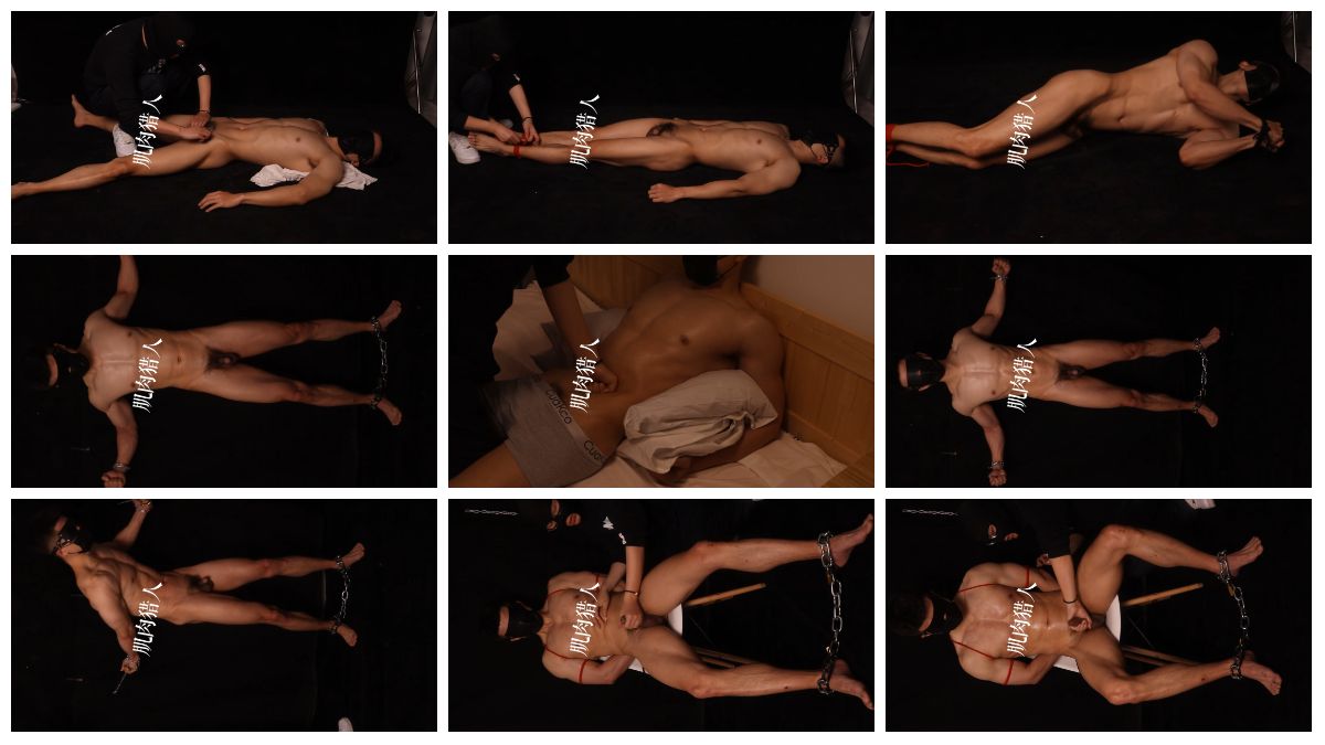 [肌肉猎人] 灰裤子黑皮腹肌体育生被铁链束缚捆绑控射 [31:25] (2k)-Share1069 精品资源分享站