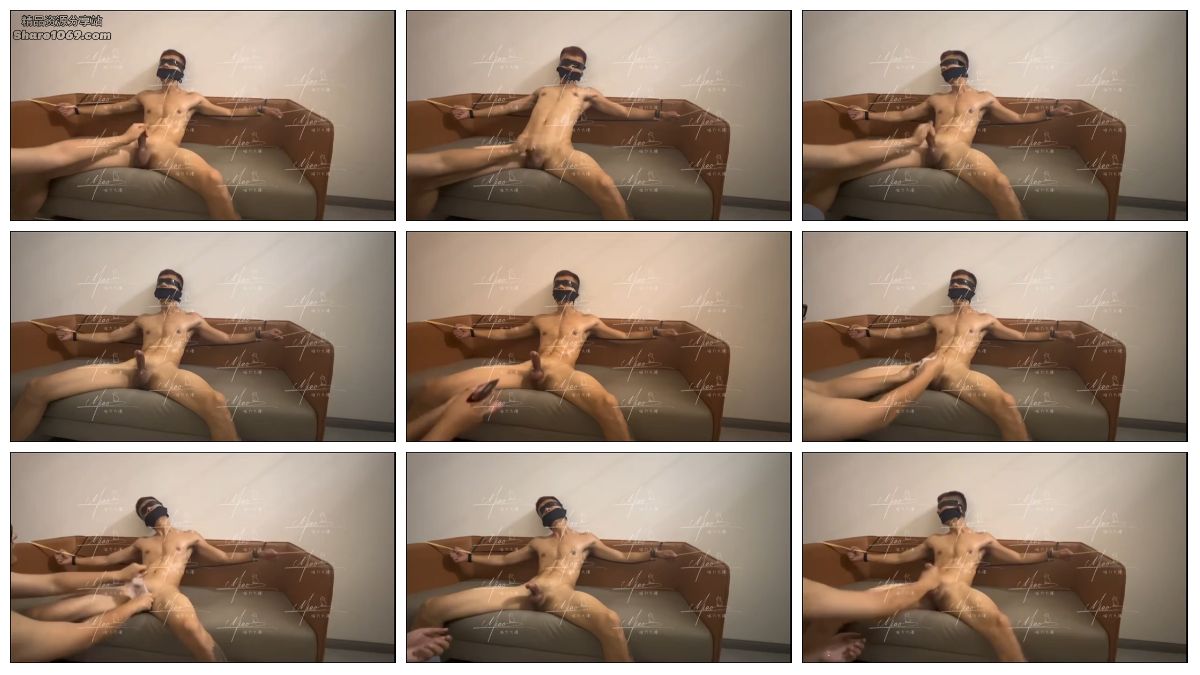 [Miao] 黑皮薄肌精牛被捆在沙发上榨精后用纱布摩屌 [12:58] (720P)-Share1069 精品资源分享站